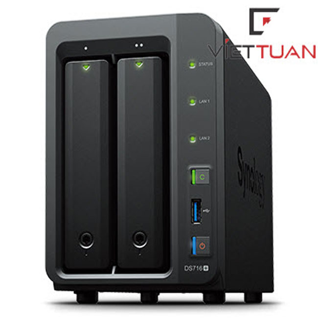 Synology-DS716 Synology DS716+ - Hình ảnh 1