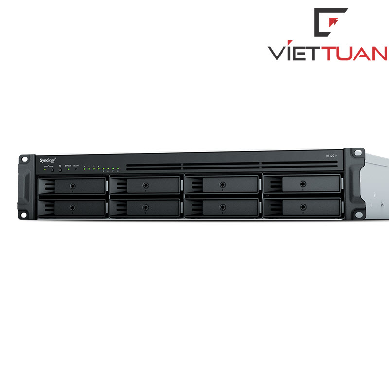 Synology RS1221+, thiết bị lưu trữ dữ liệu NAS, Việt Tuấn phân phối chính hãng