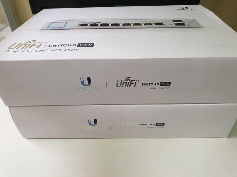 Thiết bị chuyển mạch UniFi Switch 8 150W (US-8-150W) Việt Tuấn phân phối chính hãng giá tốt nhất