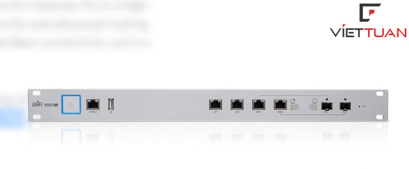 UniFi Security Gateway Pro (USG-Pro-4), Việt Tuấn phân phối hàng chính hãng, giá tốt nhất