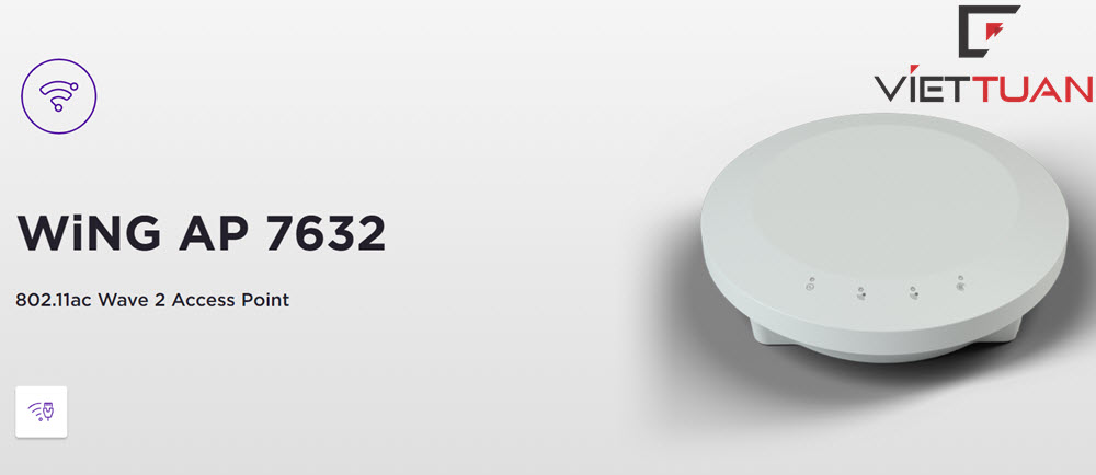 Thiết bị WiFi Extreme WiNG AP 7632 (AP-7632-68B30-1-WR),